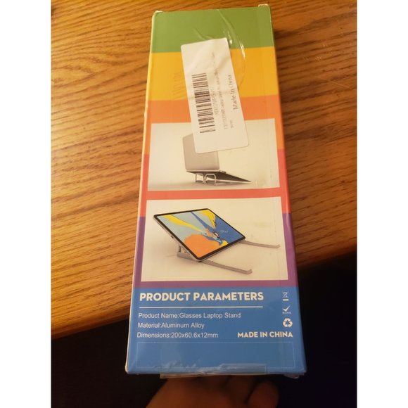 Aluminium laptop stand - Picture 2 of 3